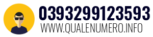 Numero di telefono 0393299123593 0393299123593