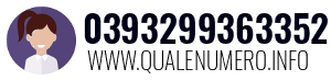 Numero di telefono 0393299363352 0393299363352