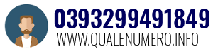 Numero di telefono 0393299491849 0393299491849