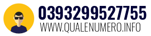Numero di telefono 0393299527755 0393299527755