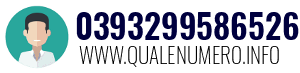 Numero di telefono 0393299586526 0393299586526
