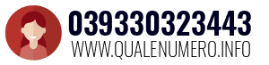 Numero di telefono 039330323443 039330323443