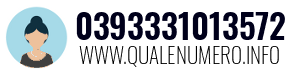 Numero di telefono 0393331013572 0393331013572