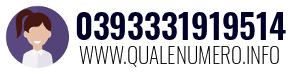 Numero di telefono 0393331919514 0393331919514