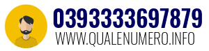 Numero di telefono 0393333697879 0393333697879