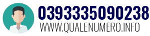 Numero di telefono 0393335090238 0393335090238