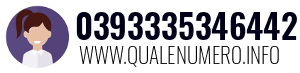 Numero di telefono 0393335346442 0393335346442