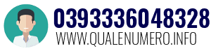 Numero di telefono 0393336048328 0393336048328