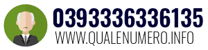 Numero di telefono 0393336336135 0393336336135