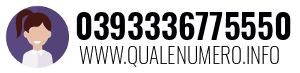 Numero di telefono 0393336775550 0393336775550