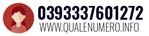 Numero di telefono 0393337601272 0393337601272