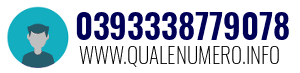 Numero di telefono 0393338779078 0393338779078