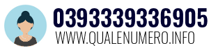 Numero di telefono 0393339336905 0393339336905