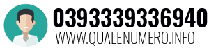 Numero di telefono 0393339336940 0393339336940