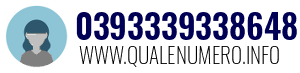Numero di telefono 0393339338648 0393339338648