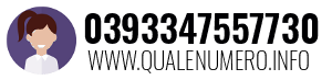 Numero di telefono 0393347557730 0393347557730