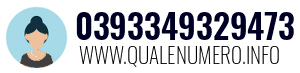Numero di telefono 0393349329473 0393349329473