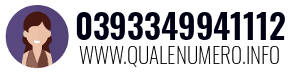 Numero di telefono 0393349941112 0393349941112