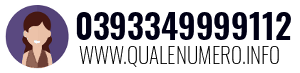 Numero di telefono 0393349999112 0393349999112