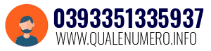 Numero di telefono 0393351335937 0393351335937