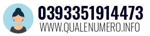 Numero di telefono 0393351914473 0393351914473