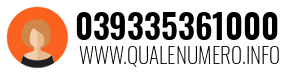 Numero di telefono 039335361000 039335361000