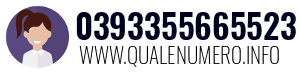 Numero di telefono 0393355665523 0393355665523