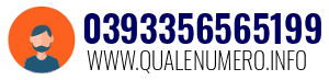 Numero di telefono 0393356565199 0393356565199