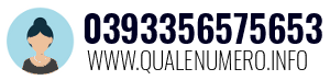 Numero di telefono 0393356575653 0393356575653