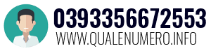 Numero di telefono 0393356672553 0393356672553