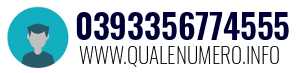 Numero di telefono 0393356774555 0393356774555