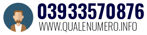 Numero di telefono 03933570876 03933570876