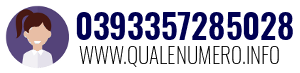 Numero di telefono 0393357285028 0393357285028
