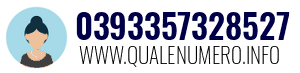 Numero di telefono 0393357328527 0393357328527