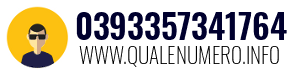Numero di telefono 0393357341764 0393357341764