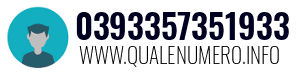 Numero di telefono 0393357351933 0393357351933