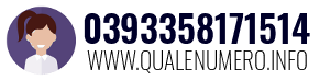 Numero di telefono 0393358171514 0393358171514