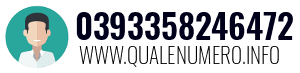 Numero di telefono 0393358246472 0393358246472