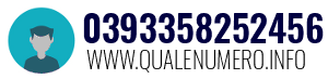 Numero di telefono 0393358252456 0393358252456