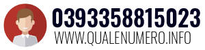 Numero di telefono 0393358815023 0393358815023