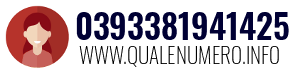 Numero di telefono 0393381941425 0393381941425