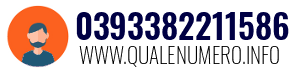 Numero di telefono 0393382211586 0393382211586