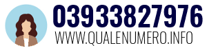 Numero di telefono 03933827976 03933827976