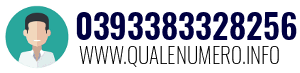 Numero di telefono 0393383328256 0393383328256