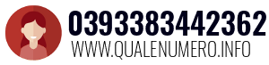 Numero di telefono 0393383442362 0393383442362