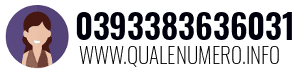 Numero di telefono 0393383636031 0393383636031