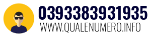 Numero di telefono 0393383931935 0393383931935