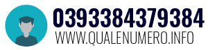Numero di telefono 0393384379384 0393384379384
