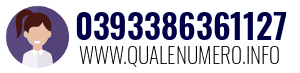 Numero di telefono 0393386361127 0393386361127