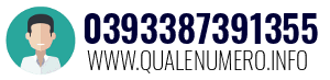 Numero di telefono 0393387391355 0393387391355